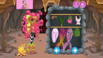 Emulate iPhone app Fashion cave girls club doll using MyAndroid