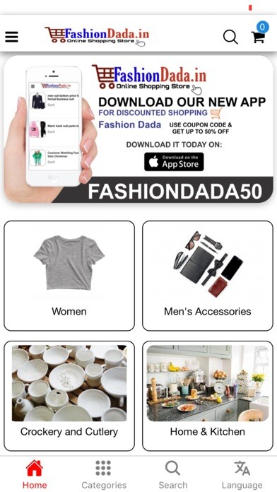 Emulate iPhone app Fashion Dada using MyAndroid Emulate iPhone app Fashion Dada using MyAndroid