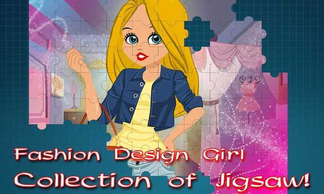 Emulate Android APK Fashion Design girl Jigsaw