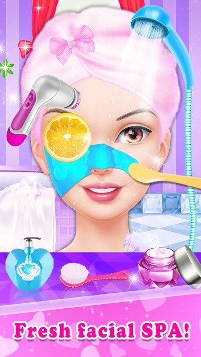 Emulate iPhone app Fashion Doll Makeover using MyAndroid