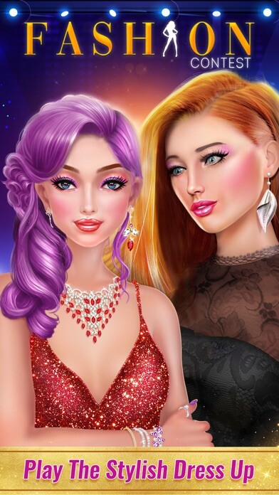 Emulate iPhone app Fashion Games - Dress Up Games using MyAndroid