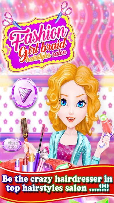 Emulate iPhone app Fashion Girl Braid Hairstyles using MyAndroid Emulate iPhone app Fashion Girl Braid Hairstyles using MyAndroid