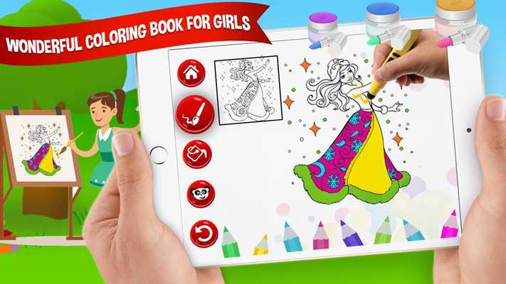 Emulate Android APK Fashion Girls coloring book - Fashion Coloring Emulate Android APK Fashion Girls coloring book - Fashion Coloring