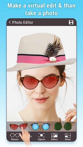 Run android online APK Fashion Glasses Photo Editor from MyAndroid or emulate Fashion Glasses Photo Editor using MyAndroid