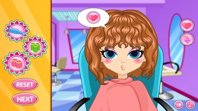Emulate iPhone app Fashion hairstyles hair salon using MyAndroid