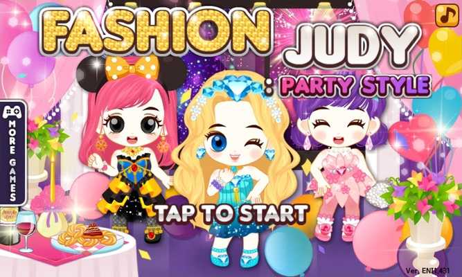 Emulate Android APK Fashion Judy: Party style
