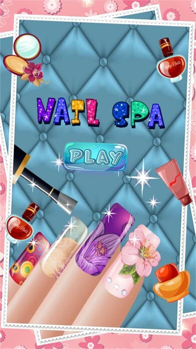 Emulate iPhone app Fashion Nail Salon And Beauty Spa Games For Girls - Princess Manicure Makeover Design And Dress Up using MyAndroid