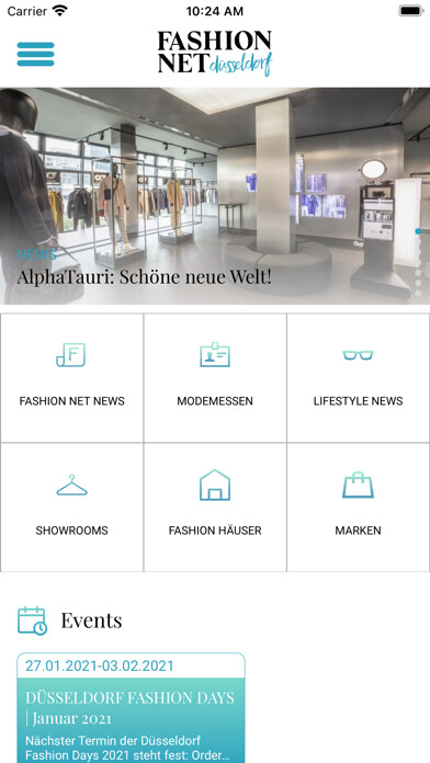 Emulate iPhone app Fashion Net Düsseldorf using MyAndroid Emulate iPhone app Fashion Net Düsseldorf using MyAndroid