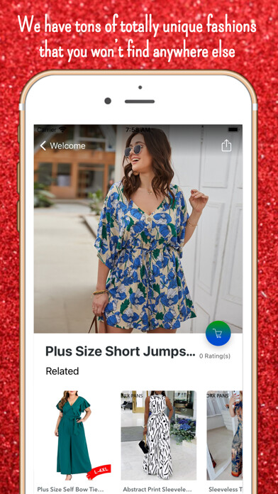 Emulate iPhone app Fashion plus size women shop using MyAndroid Emulate iPhone app Fashion plus size women shop using MyAndroid