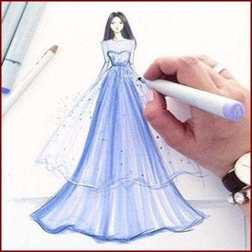 Emulate fashion sketch design from MyAndroid or run fashion sketch design using MyAndroid