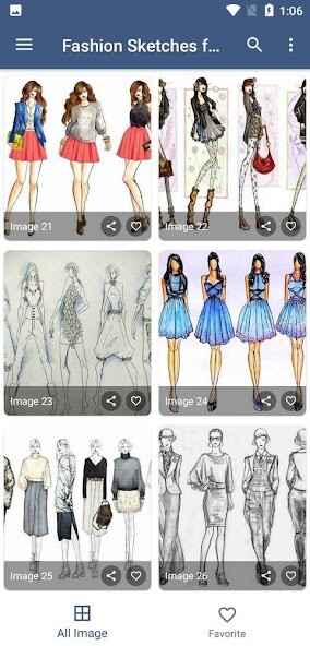 Run android online APK Fashion Sketches for Designer from MyAndroid or emulate Fashion Sketches for Designer using MyAndroid
