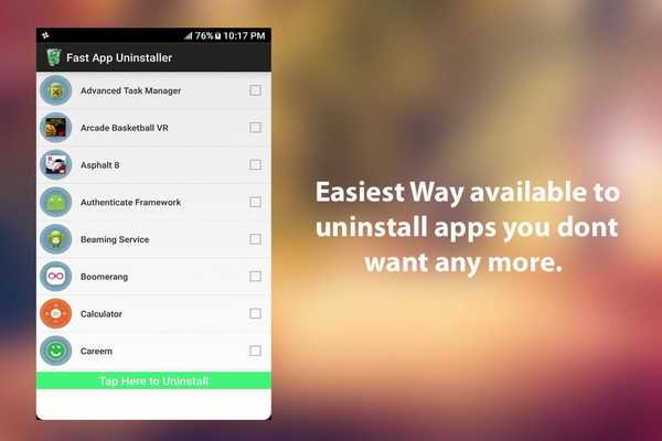 Emulate Android APK Fast App Uninstaller Emulate Android APK Fast App Uninstaller