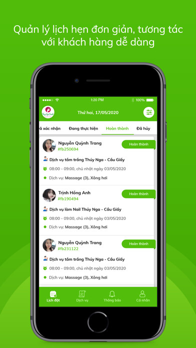 Emulate iPhone app FastBook Provider using MyAndroid