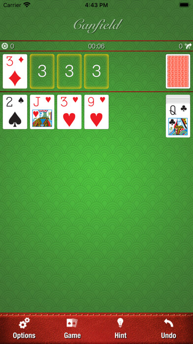 Emulate iPhone app Fast Canfield using MyAndroid Emulate iPhone app Fast Canfield using MyAndroid