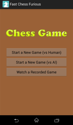 Emulate Android APK Fast Chess Furious Emulate Android APK Fast Chess Furious