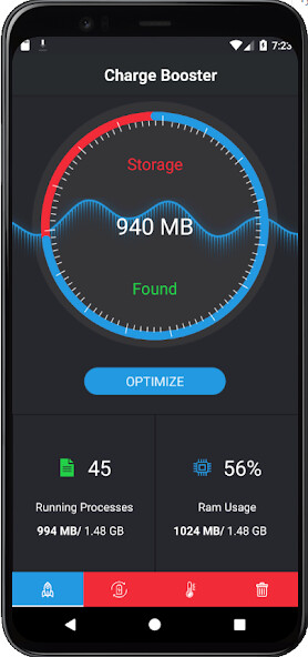 Run android online APK Fast Cleaner & Battery Saver from MyAndroid or emulate Fast Cleaner & Battery Saver using MyAndroid