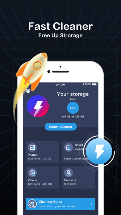 Emulate iPhone app Fast Cleaner - Clean up Phone using MyAndroid Emulate iPhone app Fast Cleaner - Clean up Phone using MyAndroid