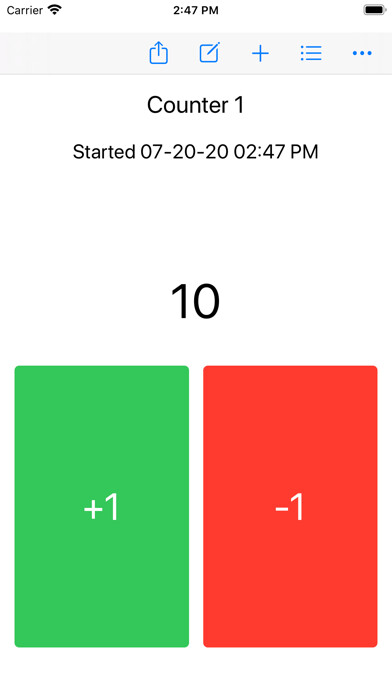 Emulate iPhone app FastCount Counter using MyAndroid Emulate iPhone app FastCount Counter using MyAndroid