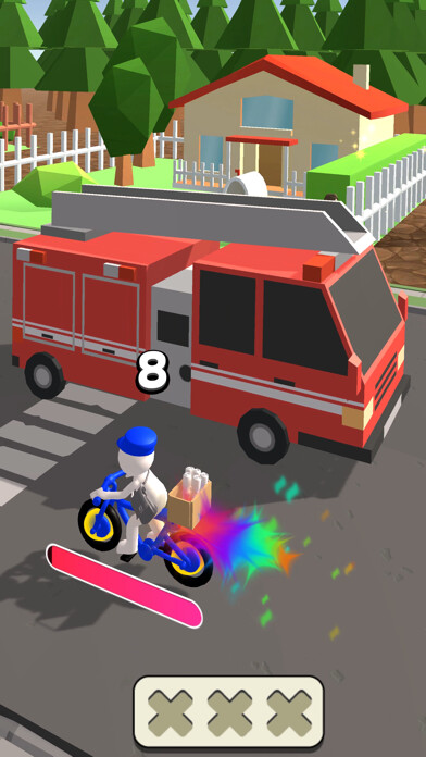 Emulate iPhone app Fast Delivery 3D using MyAndroid