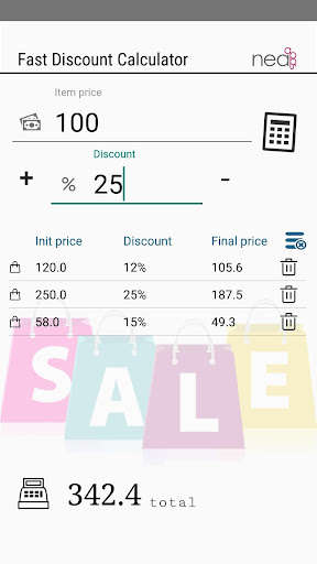 Run android online APK Fast Discount Calculator from MyAndroid or emulate Fast Discount Calculator using MyAndroid