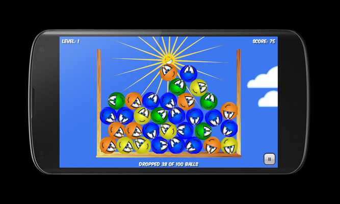 Emulate Android APK Fast Drop (Pop the Balls)