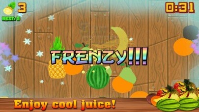 Emulate iPhone app Faster Cutting Fruit using MyAndroid