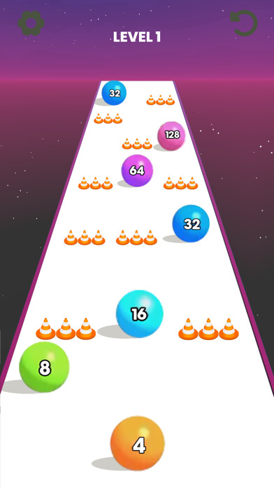 Emulate iPhone app Faster Run 2048 - Ball game 3D using MyAndroid Emulate iPhone app Faster Run 2048 - Ball game 3D using MyAndroid