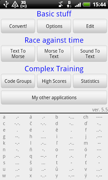 Run android online APK Faster Than Morse code from MyAndroid or emulate Faster Than Morse code using MyAndroid Run android online APK Faster Than Morse code from MyAndroid or emulate Faster Than Morse code using MyAndroid