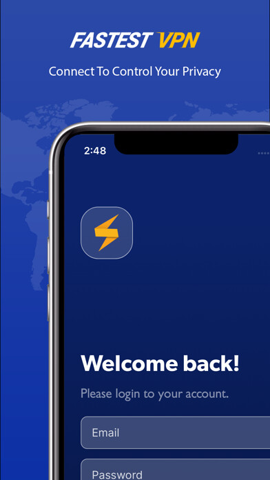 Emulate iPhone app FastestVPN – Security for WiFi using MyAndroid