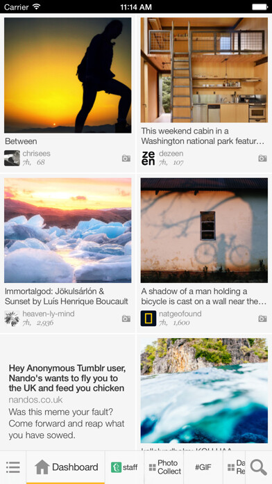 Emulate iPhone app FastFeed T1 using MyAndroid