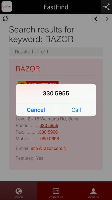 Emulate iPhone app FastFind using MyAndroid Emulate iPhone app FastFind using MyAndroid