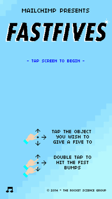 Emulate iPhone app Fast Fives using MyAndroid