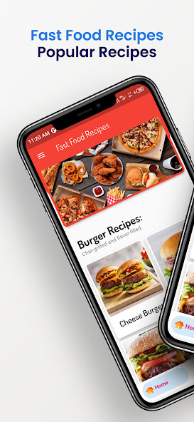 Run android online APK Fast Food Recipes Cookbook from MyAndroid or emulate Fast Food Recipes Cookbook using MyAndroid