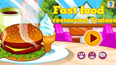 Emulate iPhone app Fast food restaurant Trainee using MyAndroid