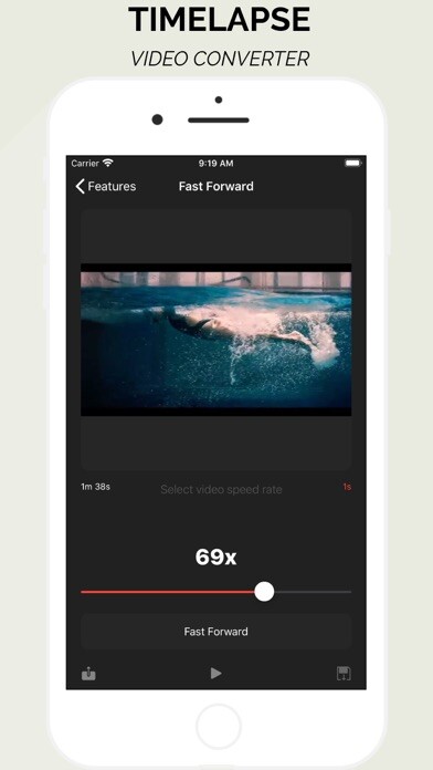 Emulate iPhone app Fast Forward Videos -Boomerang using MyAndroid