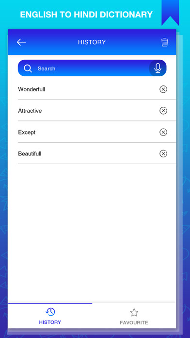 Emulate iPhone app Fast Hindi English Dictionary using MyAndroid Emulate iPhone app Fast Hindi English Dictionary using MyAndroid