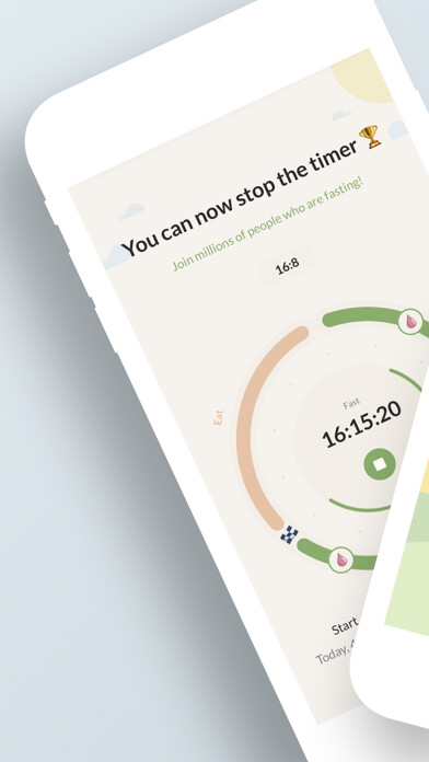 Emulate iPhone app Fasting: Get healthy together using MyAndroid