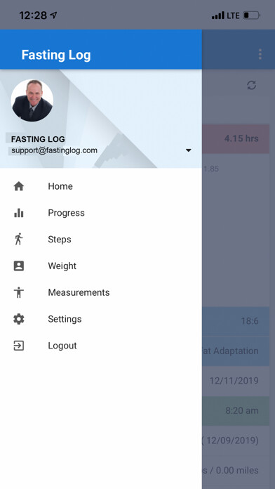 Emulate iPhone app Fasting Log using MyAndroid Emulate iPhone app Fasting Log using MyAndroid