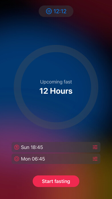 Emulate iPhone app Fasting Tracking Timer using MyAndroid Emulate iPhone app Fasting Tracking Timer using MyAndroid