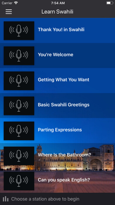 Emulate iPhone app Fast - Learn Swahili using MyAndroid Emulate iPhone app Fast - Learn Swahili using MyAndroid