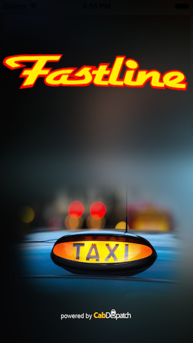 Emulate iPhone app Fastline Taxi Booker using MyAndroid