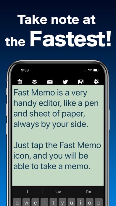 Emulate iPhone app Fast Memo 2 using MyAndroid Emulate iPhone app Fast Memo 2 using MyAndroid