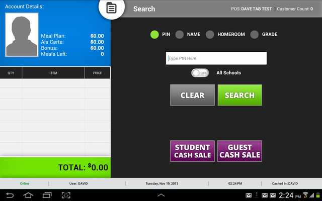 Emulate Android APK FastTab POS Emulate Android APK FastTab POS