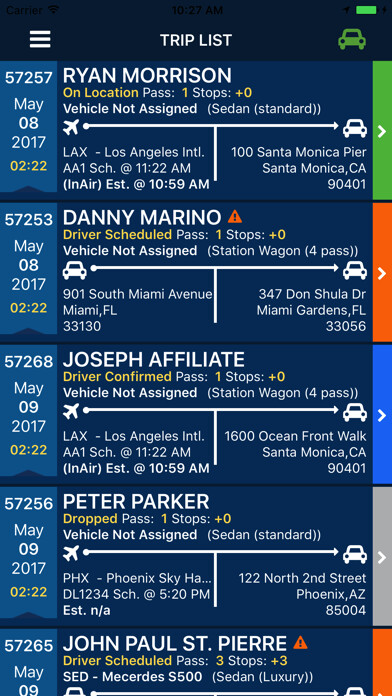 Emulate iPhone app Fasttrak Driver App using MyAndroid