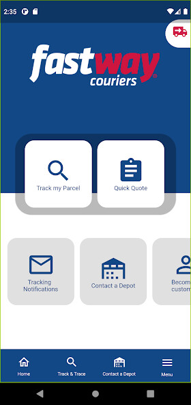 Run android online APK Fastway Couriers South Africa from MyAndroid or emulate Fastway Couriers South Africa using MyAndroid