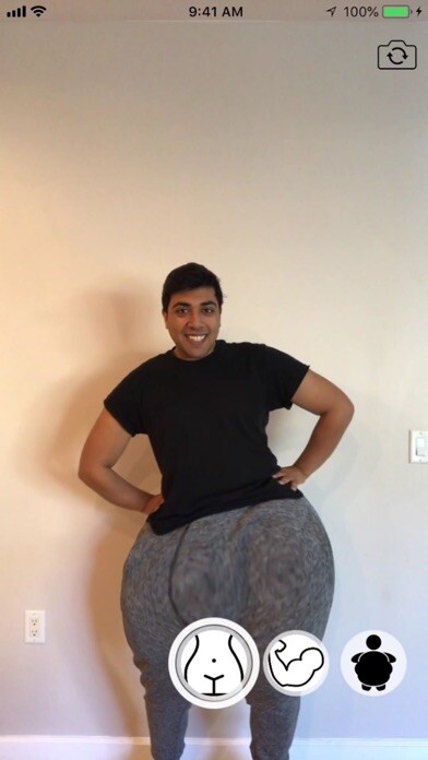 Emulate iPhone app FatApp - Realtime Body Filters using MyAndroid Emulate iPhone app FatApp - Realtime Body Filters using MyAndroid