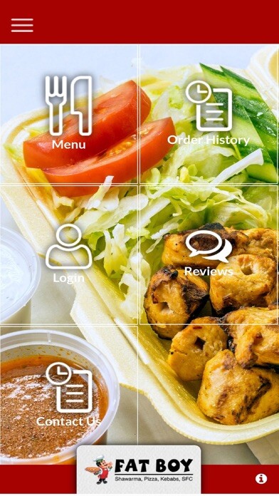 Emulate iPhone app Fat Boy Pizza Sheffield using MyAndroid Emulate iPhone app Fat Boy Pizza Sheffield using MyAndroid