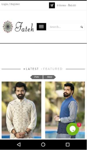 Run android online APK Fateh Stores from MyAndroid or emulate Fateh Stores using MyAndroid