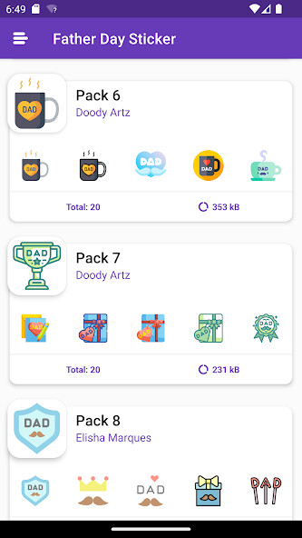 Run android online APK Father Day Stickers from MyAndroid or emulate Father Day Stickers using MyAndroid Run android online APK Father Day Stickers from MyAndroid or emulate Father Day Stickers using MyAndroid