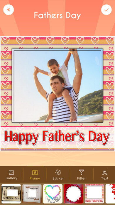 Emulate iPhone app Father’s Day Photo Frame HD using MyAndroid Emulate iPhone app Father’s Day Photo Frame HD using MyAndroid